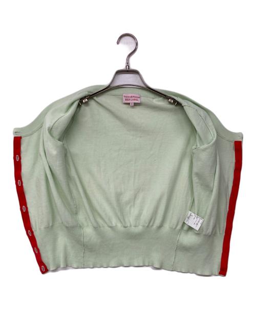 Vivienne Westwood RED LABEL（ヴィヴィアンウエストウッドレッドレーベル）Vivienne Westwood RED LABEL (ヴィヴィアンウエストウッドレッドレーベル) オーブS/Sカーディガン グリーン サイズ:2の古着・服飾アイテム