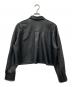 Calvin Klein Jeans (カルバンクラインジーンズ) Faux Leather Crop Shirt / フェイクレザークロップドシャツ ブラック サイズ:M：8000円