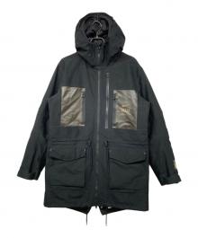 NIKE×UNDERCOVER（ナイキ×アンダーカバー）の古着「3-Layer Fishtail Parka / 3レイヤー フィッシュテール パーカ」｜ブラック