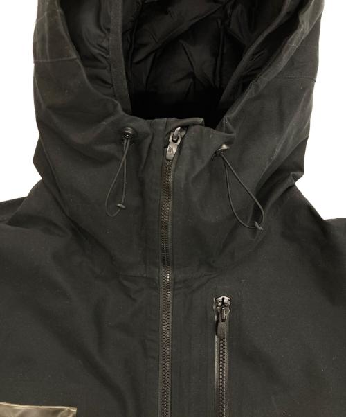 NIKE（ナイキ）NIKE (ナイキ) UNDERCOVER (アンダーカバー) 3-Layer Fishtail Parka / 3レイヤー フィッシュテール パーカ ブラック サイズ:Lの古着・服飾アイテム