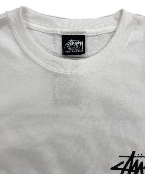 stussy（ステューシー）stussy (ステューシー) STOCK TAIWAN TEE 半袖カットソー ホワイト サイズ:Mの古着・服飾アイテム