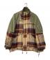 sacai（サカイ）の古着「異素材切替モヘアチェックブルゾン」｜マルチカラー
