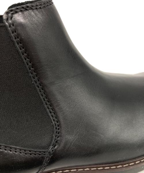 CLARKS（クラークス）CLARKS (クラークス) Paulson Up / ポールソンアップ サイドゴアブーツ ブラック サイズ:UK9の古着・服飾アイテム