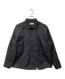 EVISEN（エビセン）の古着「FIELD WORK SHIRT JACKET / フィールドワークシャツジャケット」｜ブラック
