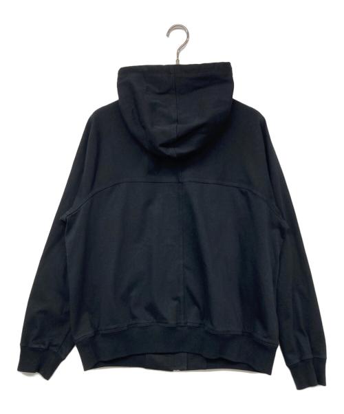 RICK OWENS（リックオウエンス）RICK OWENS (リックオウエンス) WINDBREAKER ZIP HOODIE / ウィンドブレーカー ジップ フーディ パーカー ブラック サイズ:Sの古着・服飾アイテム