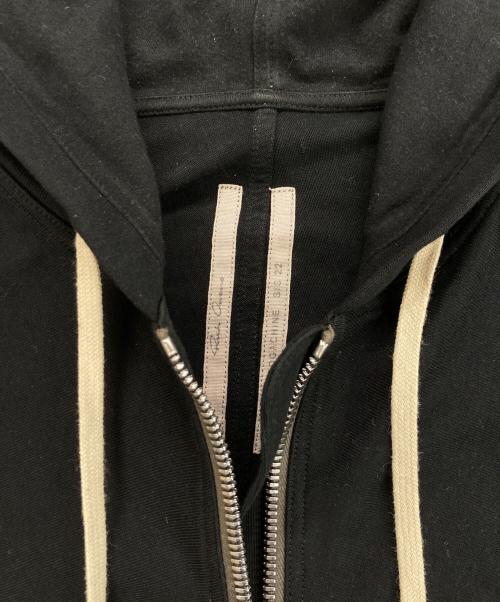 RICK OWENS（リックオウエンス）RICK OWENS (リックオウエンス) WINDBREAKER ZIP HOODIE / ウィンドブレーカー ジップ フーディ パーカー ブラック サイズ:Sの古着・服飾アイテム