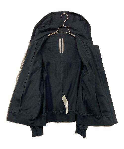 RICK OWENS（リックオウエンス）RICK OWENS (リックオウエンス) WINDBREAKER ZIP HOODIE / ウィンドブレーカー ジップ フーディ パーカー ブラック サイズ:Sの古着・服飾アイテム