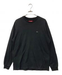 SUPREME（シュプリーム）の古着「small box logo L/S tee スモールボックスロゴ ロングスリーブカットソー」｜ブラック