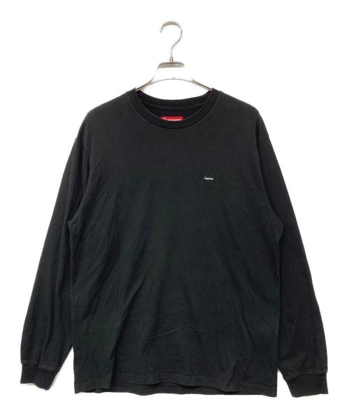 SUPREME（シュプリーム）SUPREME (シュプリーム) small box logo L/S tee スモールボックスロゴ ロングスリーブカットソー ブラック サイズ:Mの古着・服飾アイテム