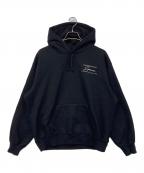 SUPREME×MARTINE ROSEシュプリーム×マーティン・ローズ）の古着「Hooded Sweatshirt パーカー」｜ブラック