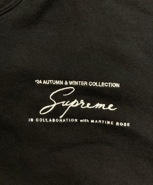 SUPREME（シュプリーム）SUPREME (シュプリーム) MARTINE ROSE (マーティン・ローズ) Hooded Sweatshirt パーカー ブラック サイズ:Mの古着・服飾アイテム