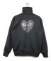 PLAY COMME des GARCONS (プレイコムデギャルソン) Black Emblem Black ハートロゴトラックジャケット ブラック サイズ:M：18000円