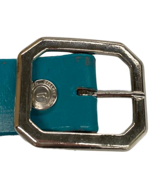 GALLERY DEPT（ギャラリー デプト）GALLERY DEPT (ギャラリー デプト) PAINTED STUDDED BELT グリーン サイズ:34の古着・服飾アイテム