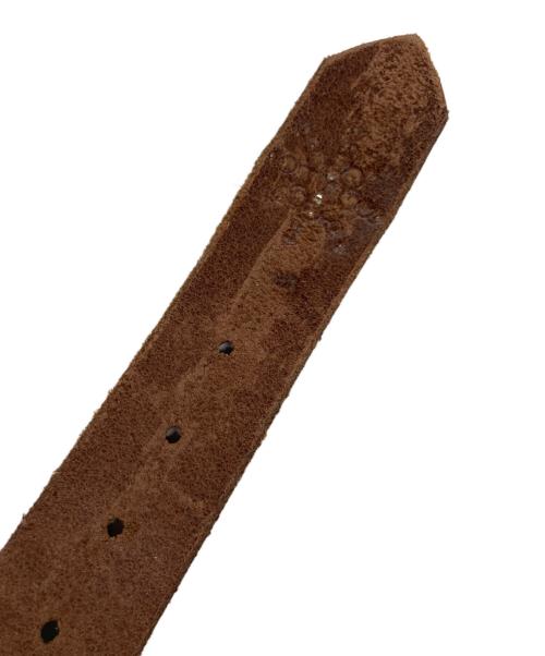 GALLERY DEPT（ギャラリー デプト）GALLERY DEPT (ギャラリー デプト) PAINTED STUDDED BELT グリーン サイズ:34の古着・服飾アイテム