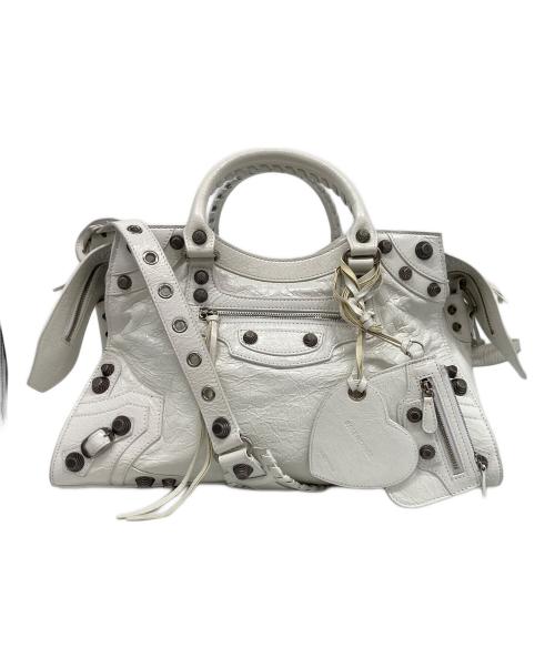 BALENCIAGA（バレンシアガ）BALENCIAGA (バレンシアガ) NEO CAGOLE CITY ホワイトの古着・服飾アイテム