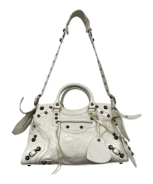 BALENCIAGA（バレンシアガ）BALENCIAGA (バレンシアガ) NEO CAGOLE CITY ホワイトの古着・服飾アイテム