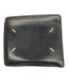 Maison Margiela（メゾンマルジェラ）の古着「4ステッチ2つ折り財布」｜ブラック