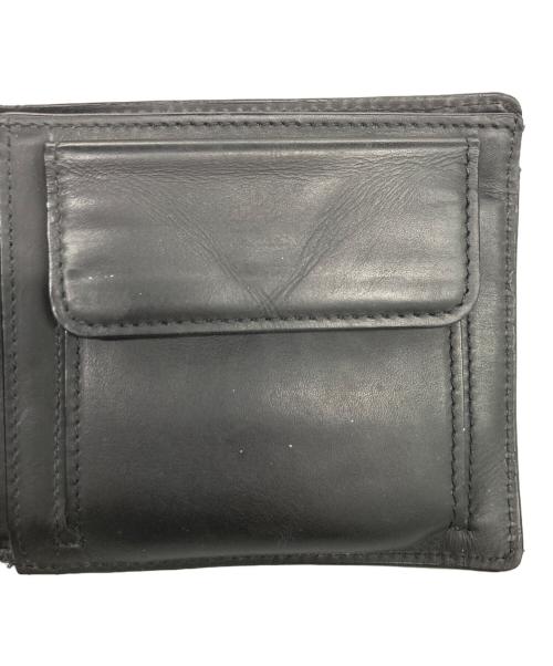 Maison Margiela（メゾンマルジェラ）Maison Margiela (メゾンマルジェラ) 4ステッチ2つ折り財布 ブラックの古着・服飾アイテム
