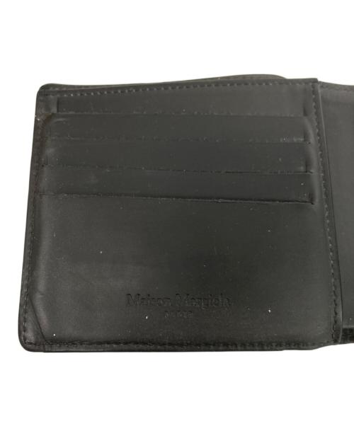 Maison Margiela（メゾンマルジェラ）Maison Margiela (メゾンマルジェラ) 4ステッチ2つ折り財布 ブラックの古着・服飾アイテム