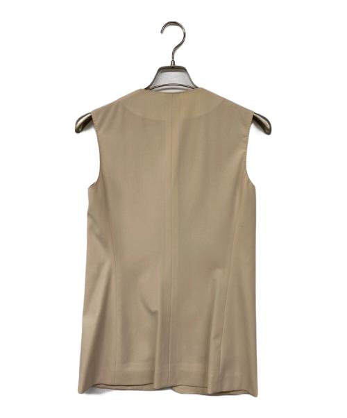 HERNO（ヘルノ）HERNO (ヘルノ) ボタンジレ ベージュ サイズ:40の古着・服飾アイテム