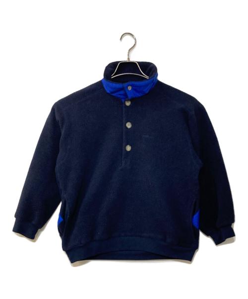 Patagonia（パタゴニア）Patagonia (パタゴニア) 00S ハーフボタンフリースプルオーバー ネイビー サイズ:Mの古着・服飾アイテム