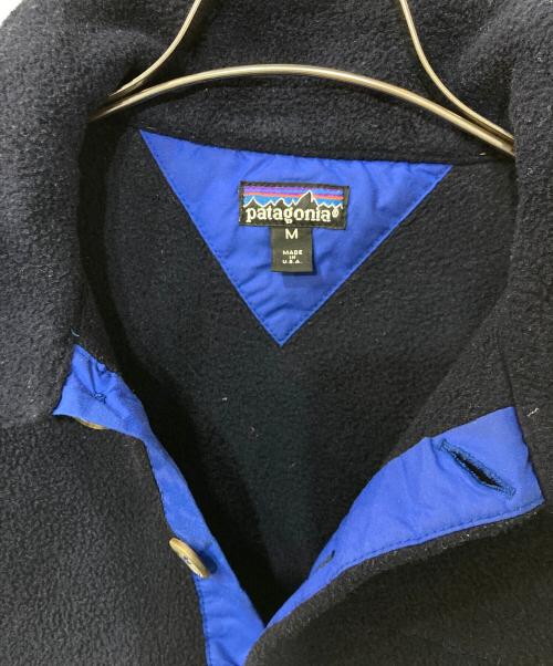 Patagonia（パタゴニア）Patagonia (パタゴニア) 00S ハーフボタンフリースプルオーバー ネイビー サイズ:Mの古着・服飾アイテム