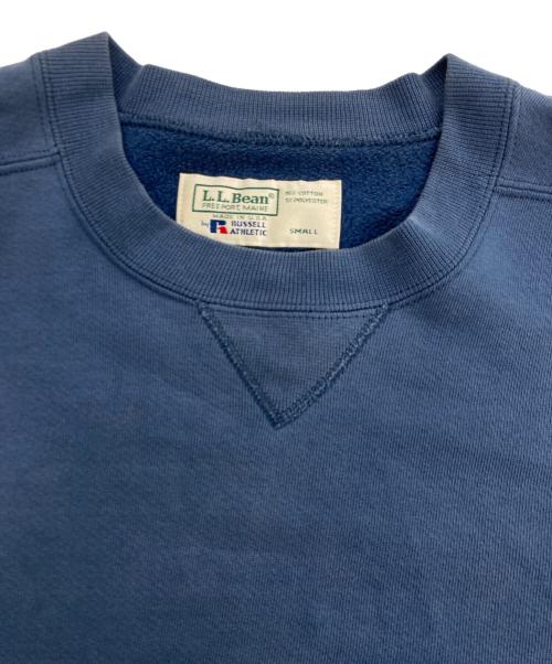 L.L.Bean（エルエルビーン）L.L.Bean (エルエルビーン) RUSSELL ATHLETIC (ラッセルアスレチック) 90S クルーネックスウェット ブルー サイズ:SMALLの古着・服飾アイテム