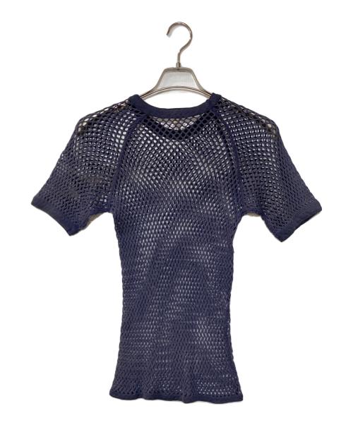 L.L.Bean（エルエルビーン）L.L.Bean (エルエルビーン) 60S コットンメッシュカットソー パープル サイズ:Mの古着・服飾アイテム