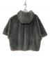 CADUNE (カデュネ) フェイクファージャケット グレー サイズ:38：10000円