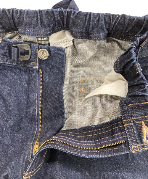 GRAMICCI（グラミチ）GRAMICCI (グラミチ) BEAMS (ビームス) 別注 ワイドデニムオーバーパンツ ネイビー サイズ:Mの古着・服飾アイテム