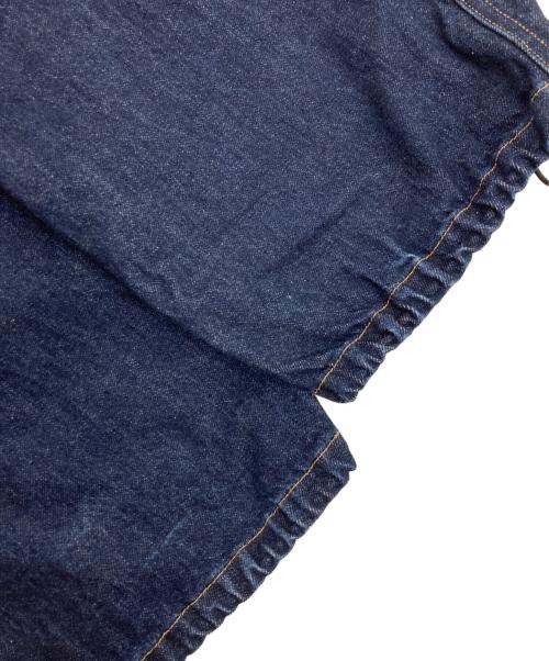 GRAMICCI（グラミチ）GRAMICCI (グラミチ) BEAMS (ビームス) 別注 ワイドデニムオーバーパンツ ネイビー サイズ:Mの古着・服飾アイテム