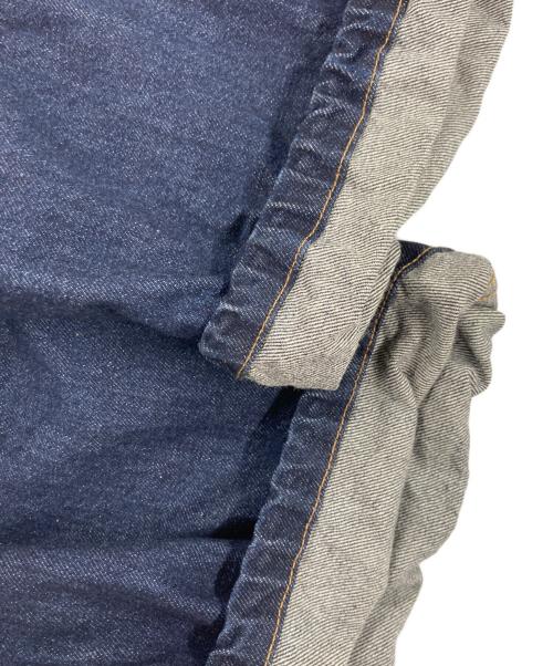 GRAMICCI（グラミチ）GRAMICCI (グラミチ) BEAMS (ビームス) 別注 ワイドデニムオーバーパンツ ネイビー サイズ:Mの古着・服飾アイテム