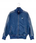 adidasアディダス）の古着「MVINTAGEDENIM デニム ファイヤーバード トラックトップ」｜インディゴ