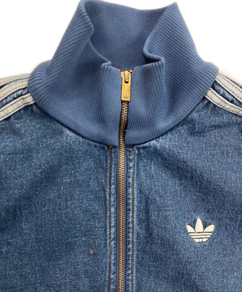 adidas（アディダス）adidas (アディダス) MVINTAGEDENIM デニム ファイヤーバード トラックトップ インディゴ サイズ:Mの古着・服飾アイテム