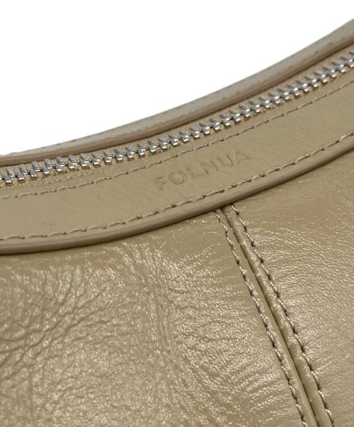 FOLNUA（フォルニュア）FOLNUA (フォルニュア) MINI BATEAU BAG / ショルダーバッグ ベージュの古着・服飾アイテム