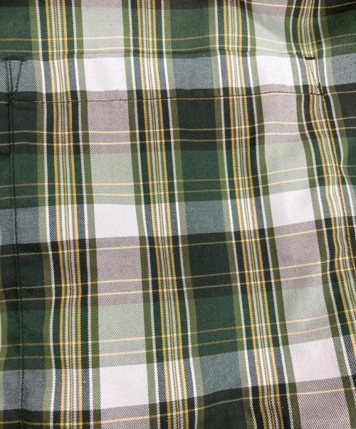 DAIWA PIER39（ダイワ ピア39）DAIWA PIER39 (ダイワ ピア39) TECH REGULAR COLLAR SHIRTS L/S PLAIDS グリーン サイズ:Lの古着・服飾アイテム