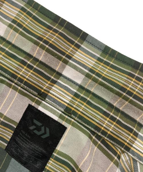DAIWA PIER39（ダイワ ピア39）DAIWA PIER39 (ダイワ ピア39) TECH REGULAR COLLAR SHIRTS L/S PLAIDS グリーン サイズ:Lの古着・服飾アイテム