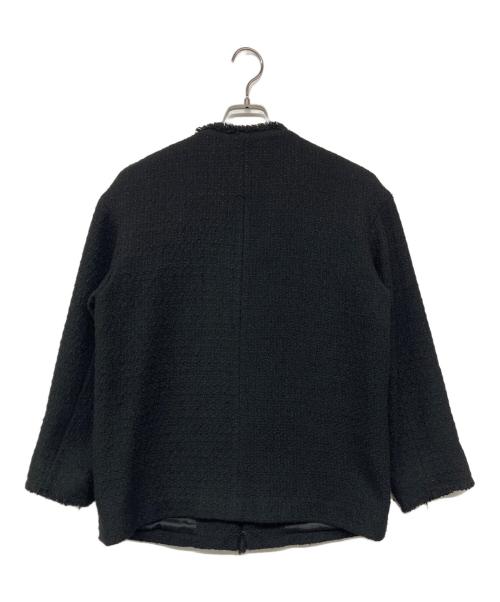 JOURNAL STANDARD（ジャーナルスタンダード）JOURNAL STANDARD (ジャーナルスタンダード) ツイードジャケット ブラック サイズ:FREEの古着・服飾アイテム