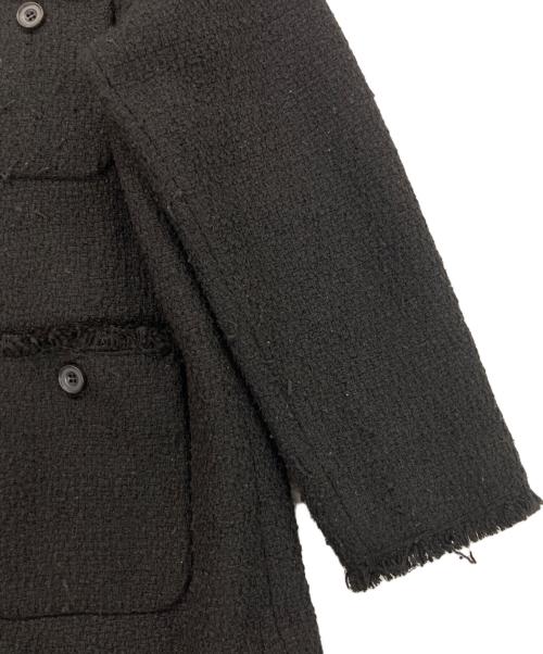 JOURNAL STANDARD（ジャーナルスタンダード）JOURNAL STANDARD (ジャーナルスタンダード) ツイードジャケット ブラック サイズ:FREEの古着・服飾アイテム