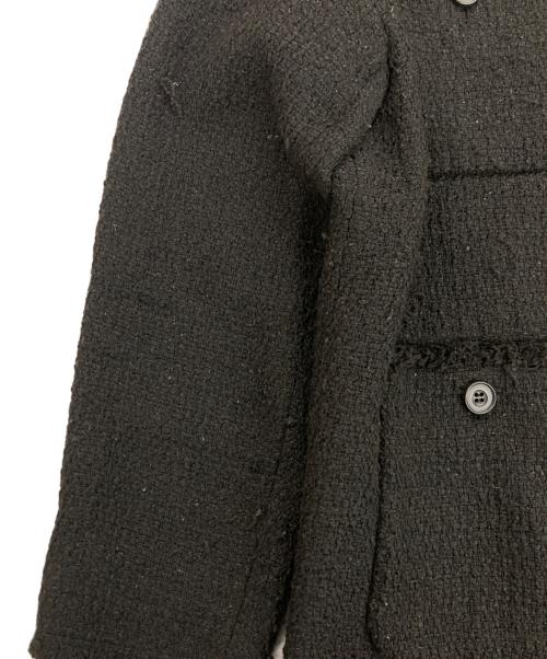 JOURNAL STANDARD（ジャーナルスタンダード）JOURNAL STANDARD (ジャーナルスタンダード) ツイードジャケット ブラック サイズ:FREEの古着・服飾アイテム