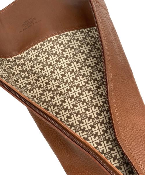 TORY BURCH（トリーバーチ）TORY BURCH (トリーバーチ) サイドジップロングブーツ ブラウン サイズ:5 1/2の古着・服飾アイテム