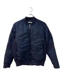 nonnative（ノンネイティブ）の古着「TROOPER PUFF BLOUSON NYLON TWILL WITH GORE-TEX INFINIUM™ MA-1ジャケット」｜ネイビー