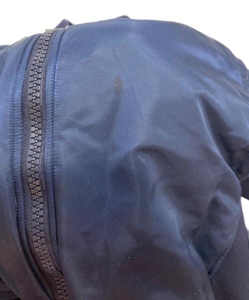 nonnative（ノンネイティブ）nonnative (ノンネイティブ) TROOPER PUFF BLOUSON NYLON TWILL WITH GORE-TEX INFINIUM™ MA-1ジャケット ネイビーの古着・服飾アイテム