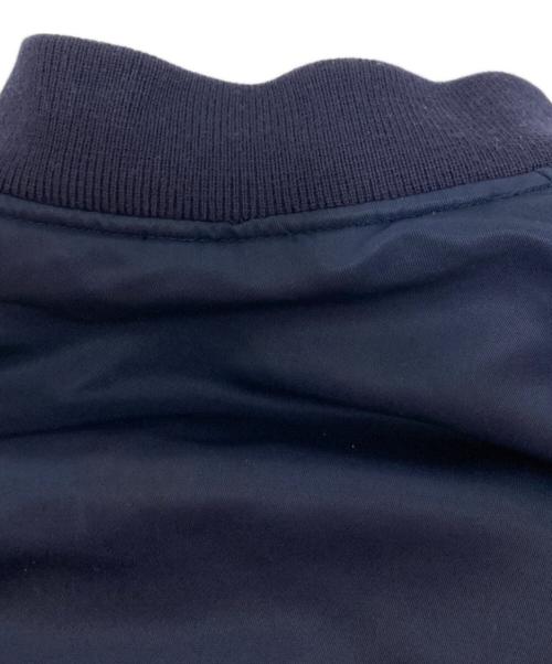 nonnative（ノンネイティブ）nonnative (ノンネイティブ) TROOPER PUFF BLOUSON NYLON TWILL WITH GORE-TEX INFINIUM™ MA-1ジャケット ネイビーの古着・服飾アイテム