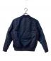 nonnative (ノンネイティブ) TROOPER PUFF BLOUSON NYLON TWILL WITH GORE-TEX INFINIUM™ MA-1ジャケット ネイビー：35000円
