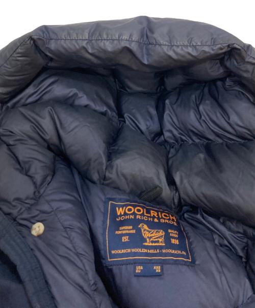 WOOLRICH（ウールリッチ）WOOLRICH (ウールリッチ) ダウンジャケット ネイビー サイズ:XSの古着・服飾アイテム