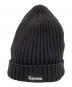 中古・古着 SUPREME (シュプリーム) SMALL BOX LOGO BEANIE / スモールボックスロゴビーニー ブラック：6000円