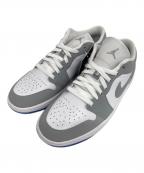 NIKEナイキ）の古着「WMNS AIR JORDAN 1 LOW / エア ジョーダン 1 Low」｜グレー×ホワイト