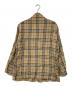 BURBERRY LONDON (バーバリーロンドン) シルク混ノバチェック カバーオール ベージュ サイズ:L：18000円