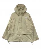 THE NORTH FACEザ ノース フェイス）の古着「ripstop mountain cargo jacket / リップストップ マウンテン カーゴ ジャケット」｜アイボリー